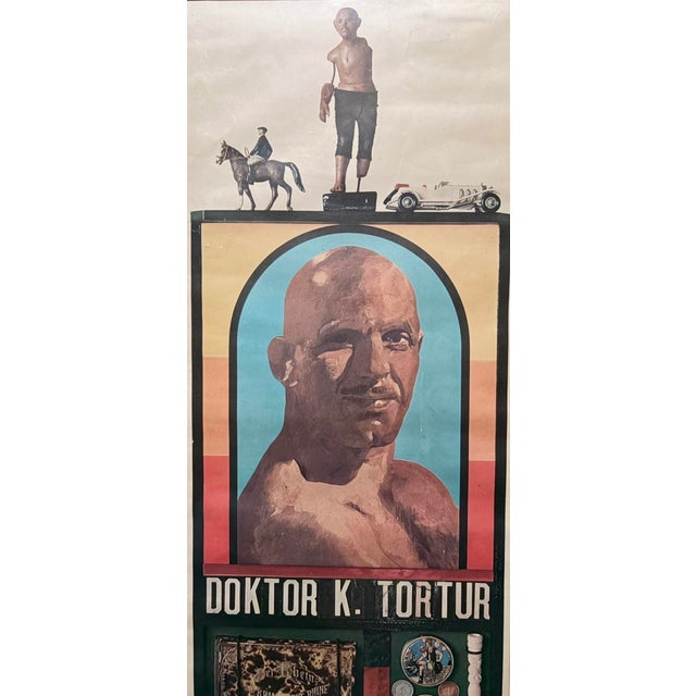 Sir peter blake inscribed poster entitled doktor k. Tortur created for the robert fraser gallery, london descriptor: this...