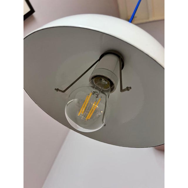 Flowerpot Pendant Lamp in White Enamel by Verner Panton for Louis Poulsen For Sale - Image 9 of 11