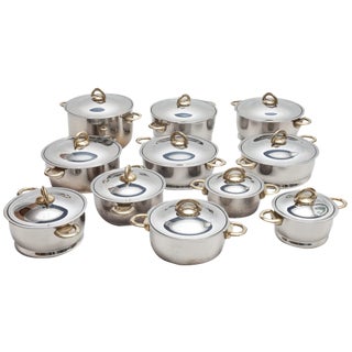 Durotherm Casserole Set from Kuhn Rikon, 1990s, Set of 11 For Sale
