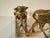 Late 20th Century Vintage Brass Reindeer & Sleigh For Sale - Image 5 of 11