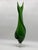 Glass Vintage Green Swirl Torchon Blown Glass Vase attributed to Fratelli Betti, Italy, 1950s For Sale - Image 7 of 7