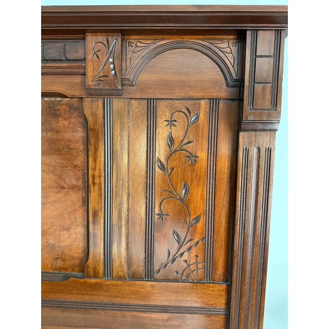 Late 19th Century Late 19th Century Victorian Eastlake Bedframe For Sale - Image 5 of 6