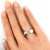 This elegant and authentic Cartier cuff band ring from the Double C collection is crafted in solid 18k white gold with a...