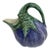 Mid Century Purple Eggplant Ceramic Pitcher For Sale