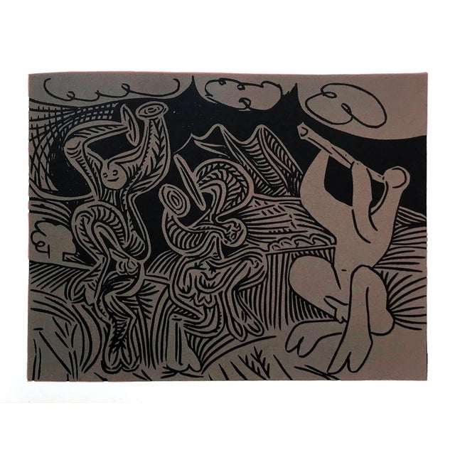 Artist: Pablo Picasso Country: Spain Title: Danseuses et Musicien Medium: Multichrome – 36 Marks: Not signed, not numbered...