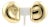 Mid 20th Century Pair of Tiffany & Co. Peretti 18k Yellow Gold Large Bean Clip On Earrings For Sale