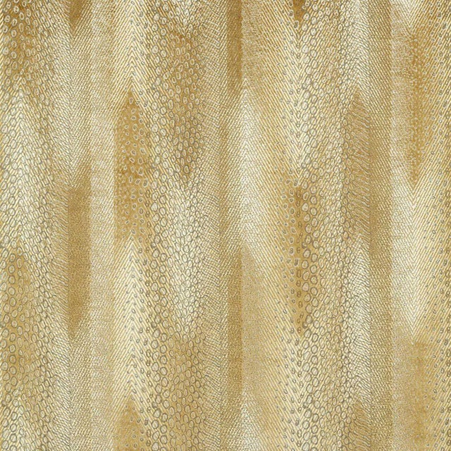 Zoffany Nyala Fabric in Gold For Sale
