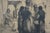 Antique Belgian Kurt Peiser La Cour Rue Du Faucon Falcon Street Etching 17" For Sale - Image 9 of 11