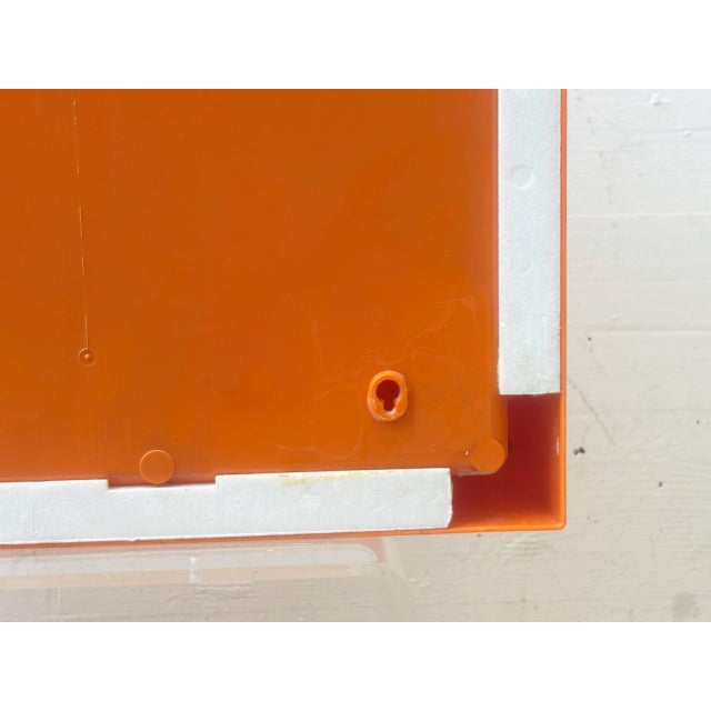 Red Vintage Spluga Bathroom Cabinet by Carrara & Matta, 1960s For Sale - Image 8 of 11