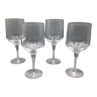 Orrefors Rhapsody Tall Water Goblets -Set of 4 For Sale