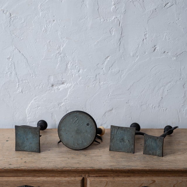 Black Forest Claw & Horn Desk Set and Candle Holders, 19th Century For Sale - Image 15 of 15