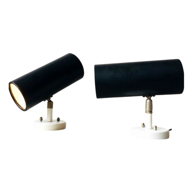 Spotlights, Denmark, 1970s, Set of 2 For Sale