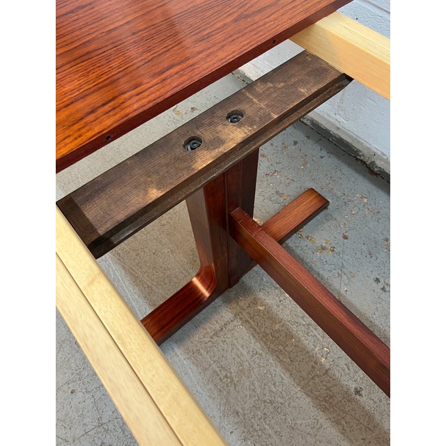 Mid 20th Century Danish Extendable Dining Table by Skovby Denmark For Sale - Image 12 of 17