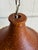 Mid 20th Century Mid-Century Modern Orange Ceramic Pendant Ceiling Lamp For Sale - Image 4 of 10