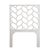 Silas Headboard Twin - White For Sale In West Palm - Image 6 of 6