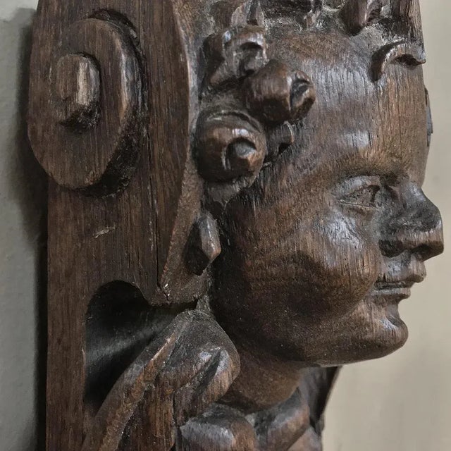 18th Century Pilaster Carving For Sale - Image 4 of 10