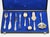 Silver Serving Set, Germany, Set of 9 For Sale - Image 4 of 7