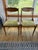 These 4 walnut Parallel by Drexel chairs were purchased in 1961 and have remained with the original owner. They all have...