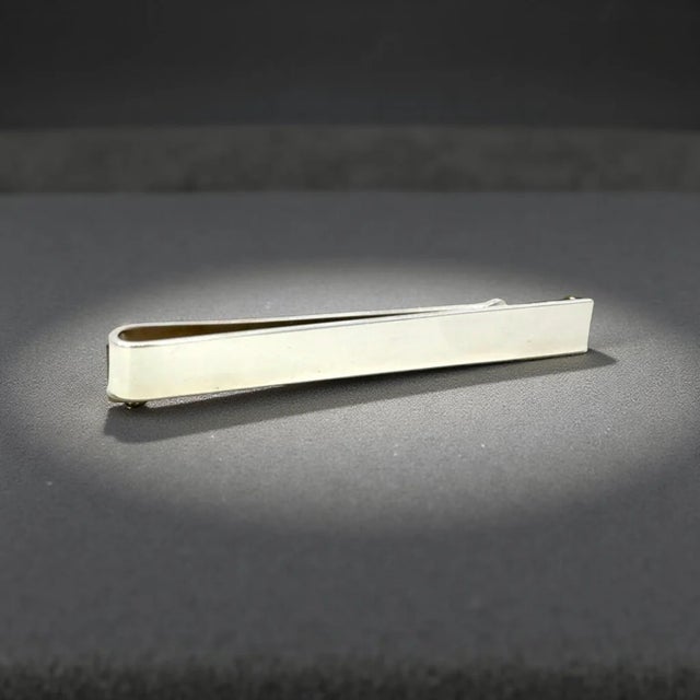 Tiffany & Mens Tie Clip Sterling Silver 6 Grams Estate For Sale - Image 11 of 12