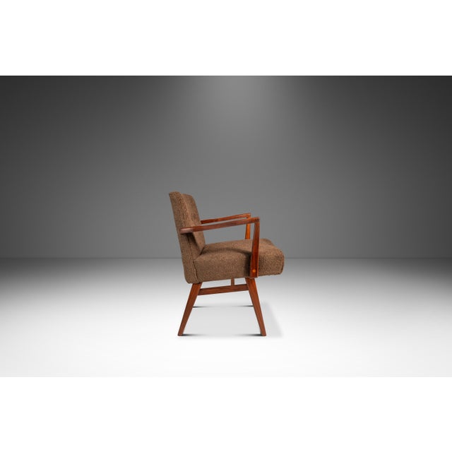 Introducing a limited set of two restored Model C-108 armchairs designed by Jens Risom for Jens Risom Design. Constructed...