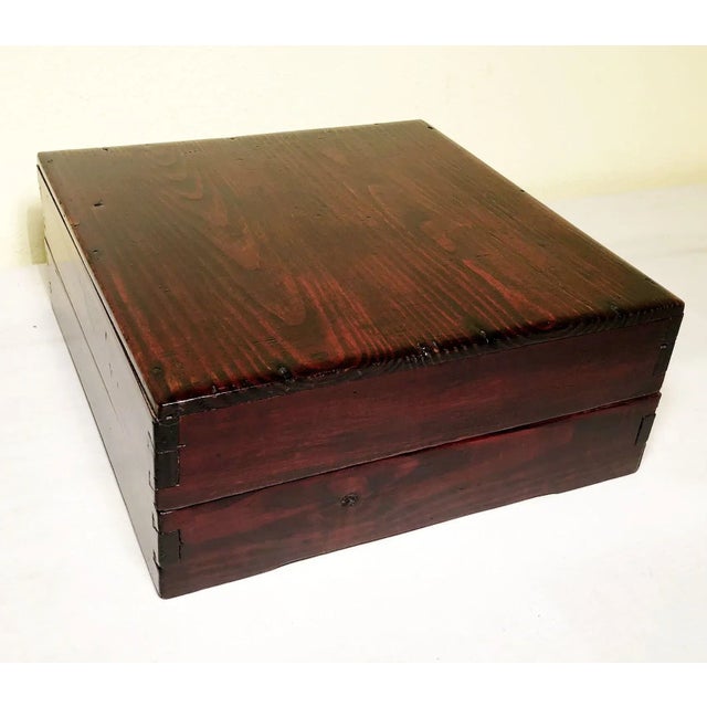 Brown Antique Chinese Ming Treasure Box, Circa 1850-1899 For Sale - Image 8 of 8