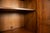 Brown 1990s Hekman Cherry Finish Corner Storage Cabinet / Bookcase | Model 5330-2446 | Open Shelving Sides + Enclosed Center | Excellent Condition For Sale - Image 8 of 18