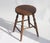 Antique English Round Wooden Stool For Sale - Image 5 of 12
