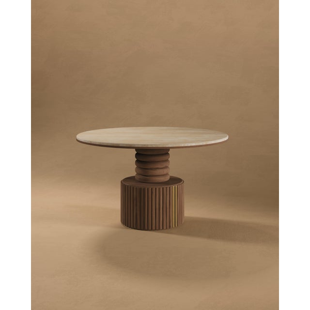 Contemporary Stuart I Dining Table by Wood Tailors Club For Sale - Image 3 of 13