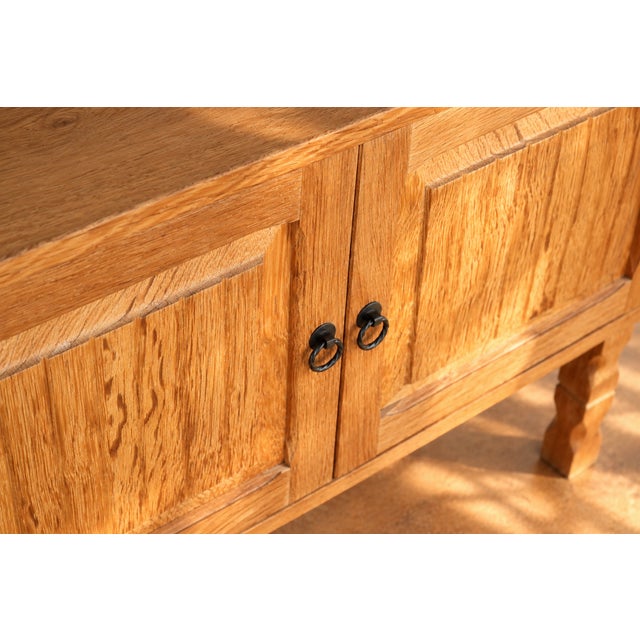 1960s Vintage Danish Brutalist Sideboard, 1960s For Sale - Image 5 of 8