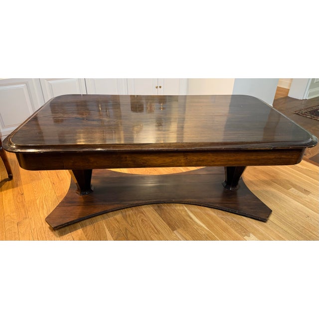Early 19th century William IV Rosewood Console table altered/lowered to create coffee table