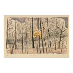 Rene Carcan Crepuscule Color Etching