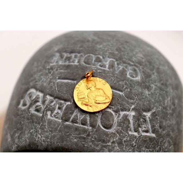 19.2k Gold Pendant For Sale - Image 4 of 7