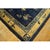 1930s 1930s Navy Floral Deco Antique Chinese Peking Knotted Wool Rug 8'2" X 9'8" For Sale - Image 5 of 12