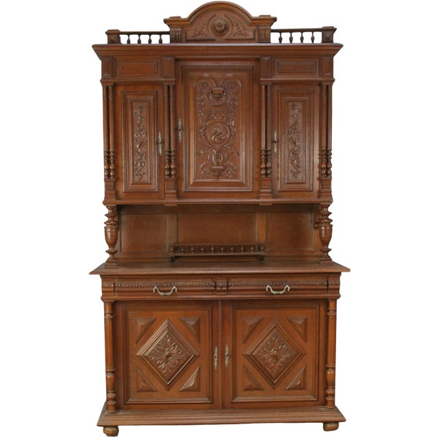 Antique French Carved Panel Doors Renaissance For Sale