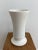 1940’s Modern Matte White Ceramic Vase For Sale - Image 12 of 13
