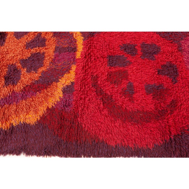 Doris Leslie Blau Vintage Swedish Rya Rug For Sale In New York - Image 6 of 9