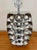 Silver Modern Silver Chrome Ceramic Table Lamp For Sale - Image 8 of 12