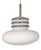 Opal Glass Pendant Lamp by Peill & Putzler, 1960s For Sale