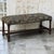 Early 20th Century Antique Renaissance Revival Floral Needlepoint Tapestry Bench For Sale - Image 5 of 18