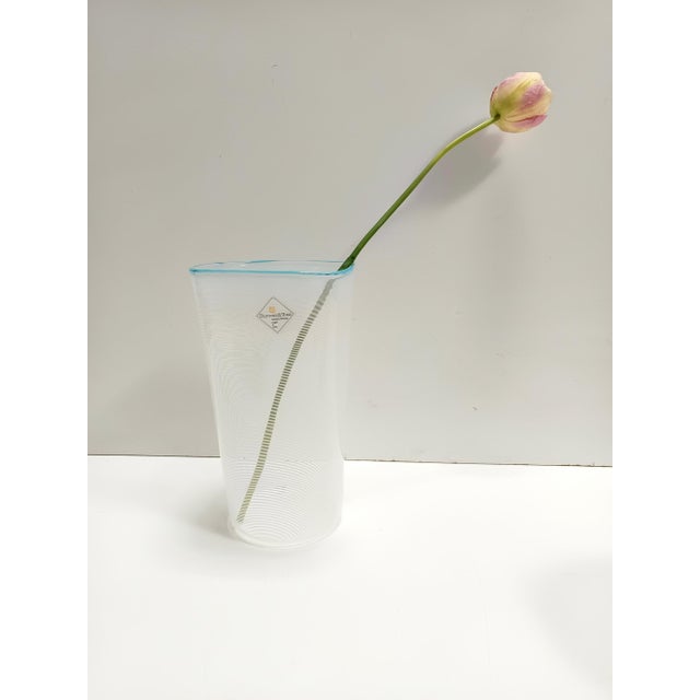 1970s Murano Glass Vase by Ercole Barovier for Barovier & Toso, Italy, 1970s For Sale - Image 5 of 15