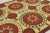 Rug & Kilim Modern Classics Brick Red & Gold Abaca Suzani Rug by Rug & Kilim, India For Sale - Image 4 of 10