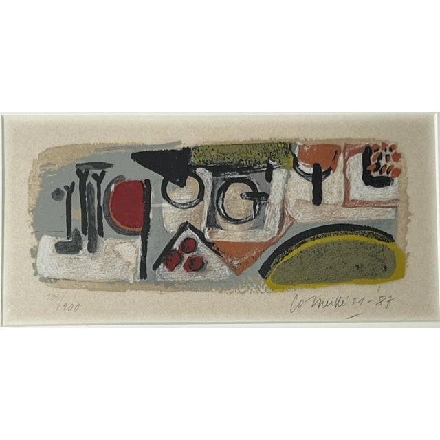 Corneille, Cobra Group: April in Paris 4, Silkscreen, 1987 For Sale - Image 6 of 10