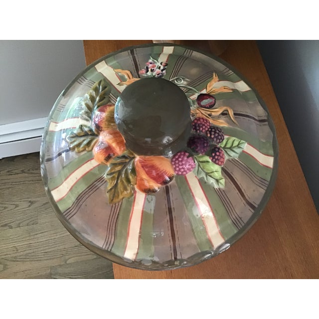 2000 - 2009 2000s Tracy Porter Cookie Jar or Canister With Lid in the Octavia Hill Garden Collection For Sale - Image 5 of 9