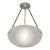 French Art Deco Pendant Light - Frosted Glass Bowl by Noverdy 1930s - 3 Available For Sale