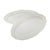 Ceramic Mid-Century Limoges France White Porcelain Scalloped Oval Platters, Set of 2 For Sale - Image 7 of 8