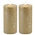 Modern Metallic FIA Wick LED Candle (Set of 2) For Sale - Image 3 of 3