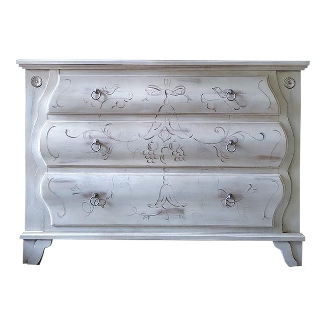 Ethan Allen Hand Painted Chest of Drawers For Sale