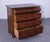 Rustic Small Antique Painted Pine Chest of 4 Drawers, Late 19th Century For Sale - Image 3 of 9