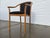 Ink Blue 1990s Mid-Century Modern Accent Chair For Sale - Image 8 of 8