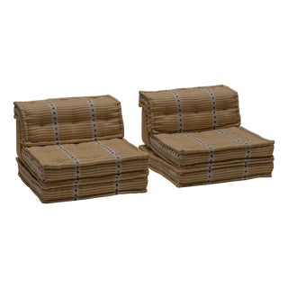 Vintage Mah Jong Easy Chairs by Hans Hopfer for Roche Bobois, 1990s, Set of 2 For Sale